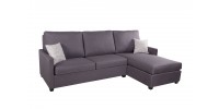 SB-300 Sectional Sofa Bed with spring mattress